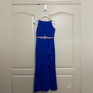 Blue Prom dress